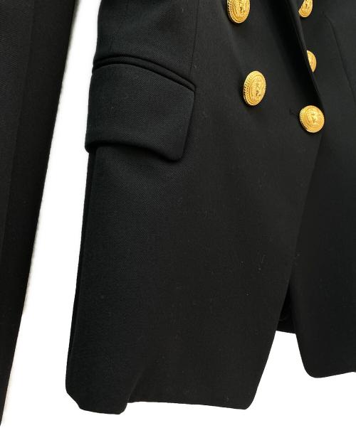 BALMAIN（バルマン）BALMAIN (バルマン) ダブルジャケット ブラック サイズ:36の古着・服飾アイテム