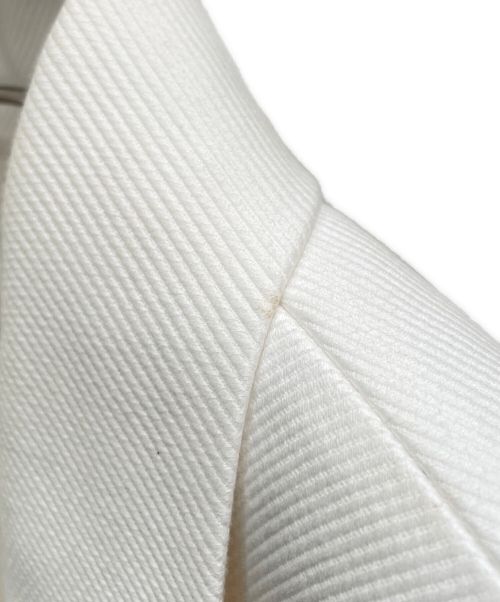 BALMAIN（バルマン）BALMAIN (バルマン) ダブルジャケット ホワイト サイズ:36の古着・服飾アイテム