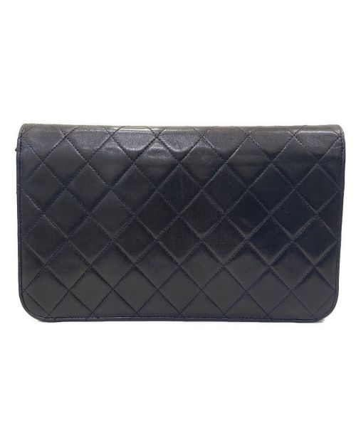 CHANEL（シャネル）CHANEL (シャネル) フルフラップチェーンショルダーバッグ ブラック サイズ:23の古着・服飾アイテム