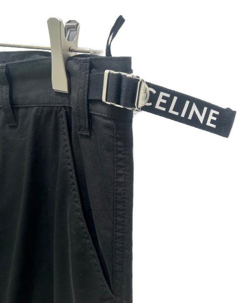 CELINE（セリーヌ）CELINE (セリーヌ) ミドルライズカーゴパンツ ブラック サイズ:48の古着・服飾アイテム