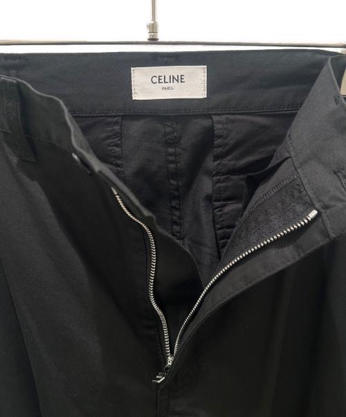 CELINE（セリーヌ）CELINE (セリーヌ) ミドルライズカーゴパンツ ブラック サイズ:48の古着・服飾アイテム