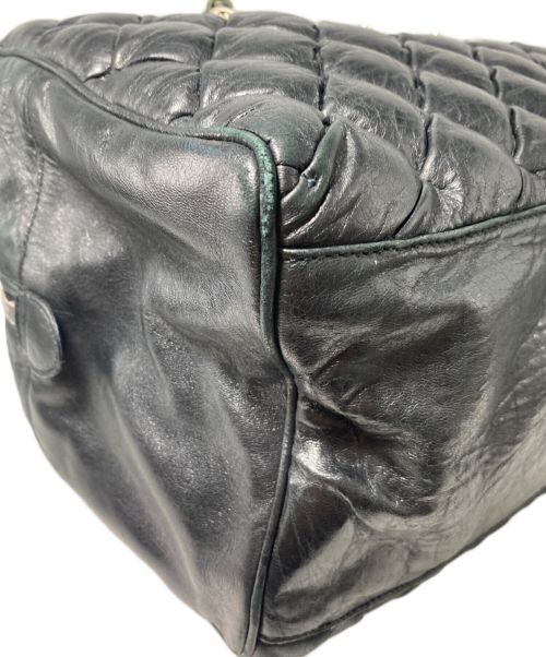 BALENCIAGA（バレンシアガ）BALENCIAGA (バレンシアガ) City / Matelasse Handbag（シティ/マトラッセハンドバッグ） ブラックの古着・服飾アイテム