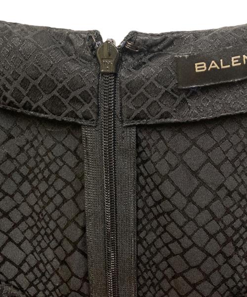 BALENCIAGA（バレンシアガ）BALENCIAGA (バレンシアガ) シルクワンピース ブラック サイズ:36の古着・服飾アイテム