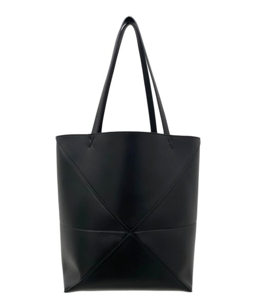 LOEWE（ロエベ）LOEWE (ロエベ) パズルフォルド トート ミディアム （シャイニーカーフ） ブラック サイズ:ミディアムの古着・服飾アイテム