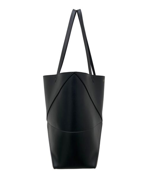 LOEWE（ロエベ）LOEWE (ロエベ) パズルフォルド トート ミディアム （シャイニーカーフ） ブラック サイズ:ミディアムの古着・服飾アイテム