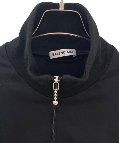 BALENCIAGA（バレンシアガ）BALENCIAGA (バレンシアガ) フロントロゴトラックジャケット ブラック サイズ:40の古着・服飾アイテム