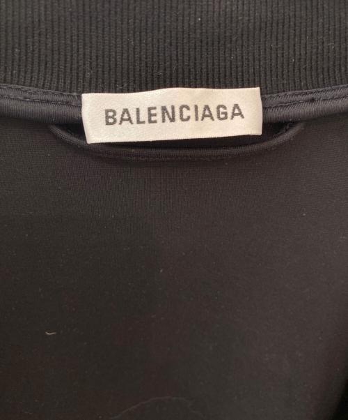 BALENCIAGA（バレンシアガ）BALENCIAGA (バレンシアガ) フロントロゴトラックジャケット ブラック サイズ:40の古着・服飾アイテム