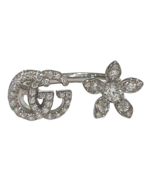 GUCCI（グッチ）GUCCI (グッチ) GGフローラダイヤリング サイズ:15号の古着・服飾アイテム