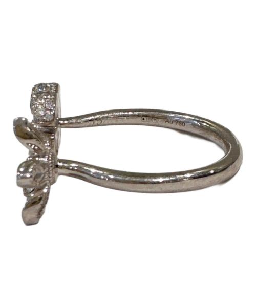 GUCCI（グッチ）GUCCI (グッチ) GGフローラダイヤリング サイズ:15号の古着・服飾アイテム