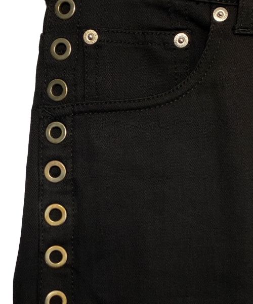 ALEXANDER McQUEEN（アレキサンダーマックイーン）ALEXANDER McQUEEN (アレキサンダーマックイーン) ミッドライズ スキニージーンズ ブラック サイズ:46 未使用品の古着・服飾アイテム