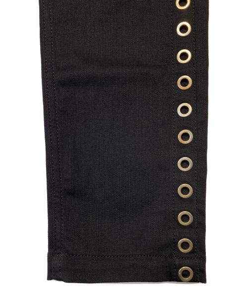 ALEXANDER McQUEEN（アレキサンダーマックイーン）ALEXANDER McQUEEN (アレキサンダーマックイーン) ミッドライズ スキニージーンズ ブラック サイズ:46 未使用品の古着・服飾アイテム