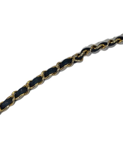 CHANEL（シャネル）CHANEL (シャネル) シングルフラップチェーンショルダーバッグ マトラッセ23 ブラック×ゴールド金具 サイズ:23の古着・服飾アイテム