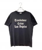 CELINEセリーヌ）の古着「トルバドール ルーズTシャツ」｜ブラック