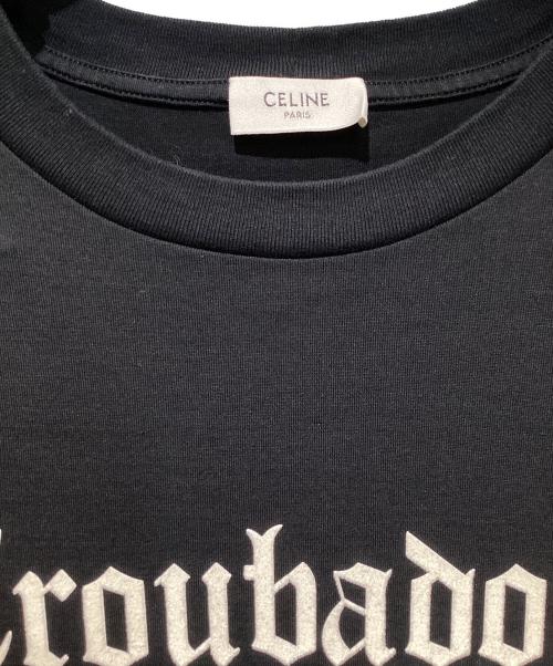 CELINE（セリーヌ）CELINE (セリーヌ) トルバドール ルーズTシャツ ブラック サイズ:Sの古着・服飾アイテム