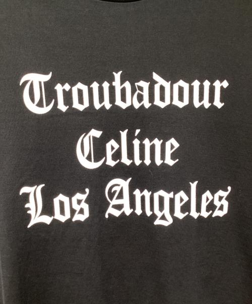 CELINE（セリーヌ）CELINE (セリーヌ) トルバドール ルーズTシャツ ブラック サイズ:Sの古着・服飾アイテム