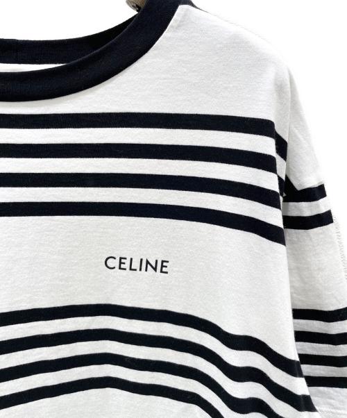 CELINE（セリーヌ）CELINE (セリーヌ) ルーズTシャツ ホワイト サイズ:Sの古着・服飾アイテム
