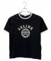 CELINE（セリーヌ）の古着「BLASON ルーズTシャツ」｜ブラック