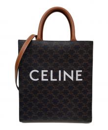 CELINE（セリーヌ）の古着「スモールバーティカルカバ」｜ブラウン