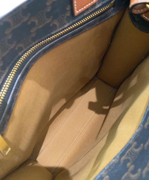 CELINE（セリーヌ）CELINE (セリーヌ) スモールバーティカルカバ ブラウンの古着・服飾アイテム