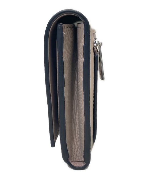 LOEWE（ロエベ）LOEWE (ロエベ) アナグラムコンティネンタルウォレット サンドの古着・服飾アイテム