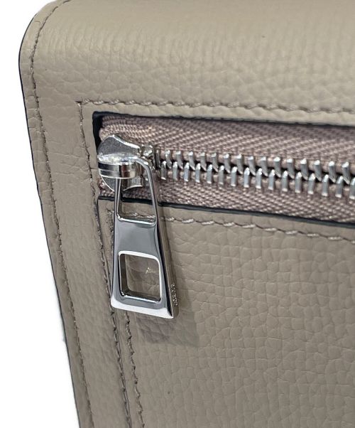 LOEWE（ロエベ）LOEWE (ロエベ) アナグラムコンティネンタルウォレット サンドの古着・服飾アイテム