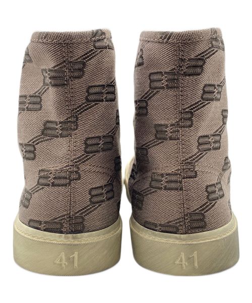 BALENCIAGA（バレンシアガ）BALENCIAGA (バレンシアガ)  PARIS HIGH TOP SNEAKER ブラウン サイズ:41の古着・服飾アイテム