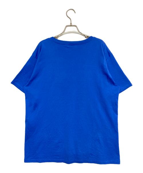 CELINE（セリーヌ）CELINE (セリーヌ) ロゴTシャツ ブルー サイズ:Lの古着・服飾アイテム