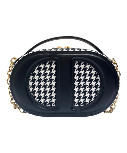 Christian Dior（クリスチャン ディオール）Christian Dior (クリスチャン ディオール) CDSignature オーバルカメラバッグ ブラックの古着・服飾アイテム