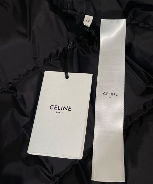 CELINE（セリーヌ）CELINE (セリーヌ) トリオンフ ダウンジャケット ブラック サイズ:44の古着・服飾アイテム