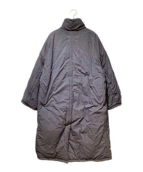 Maison Margiela（メゾンマルジェラ）Maison Margiela (メゾンマルジェラ) Recycle Nylon Padded Coat（リサイクルナイロン中綿コート） ブラック サイズ:38の古着・服飾アイテム