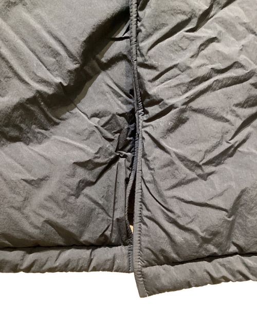 Maison Margiela（メゾンマルジェラ）Maison Margiela (メゾンマルジェラ) Recycle Nylon Padded Coat（リサイクルナイロン中綿コート） ブラック サイズ:38の古着・服飾アイテム