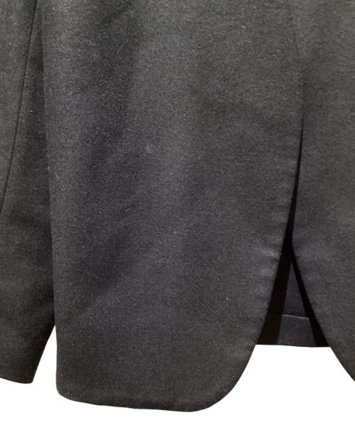 Maison Margiela（メゾンマルジェラ）Maison Margiela (メゾンマルジェラ) Collarless Wool Jacket（ノーカラーウールジャケット） ブラック サイズ:46の古着・服飾アイテム