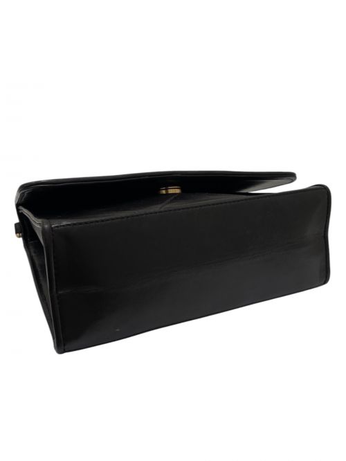 CHANEL（シャネル）CHANEL (シャネル) マトラッセ19/シングルフラップチェーンショルダーバッグ ブラック×ゴールド サイズ:19の古着・服飾アイテム