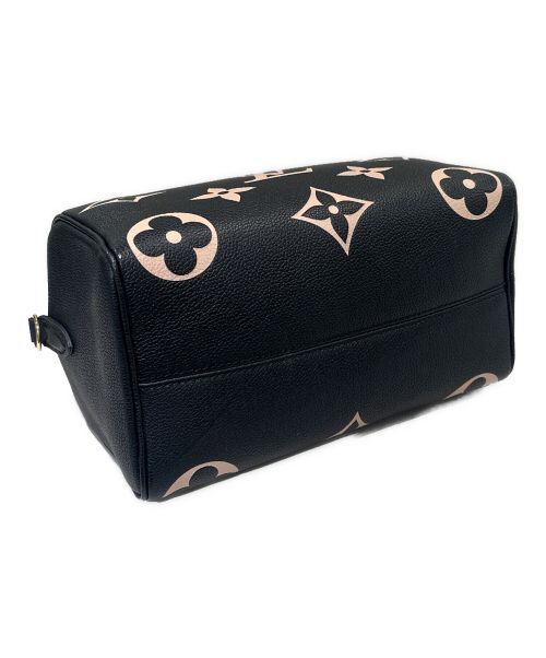 LOUIS VUITTON（ルイ ヴィトン）LOUIS VUITTON (ルイ ヴィトン) スピーディバンドリエール25  ブラック×ベージュの古着・服飾アイテム