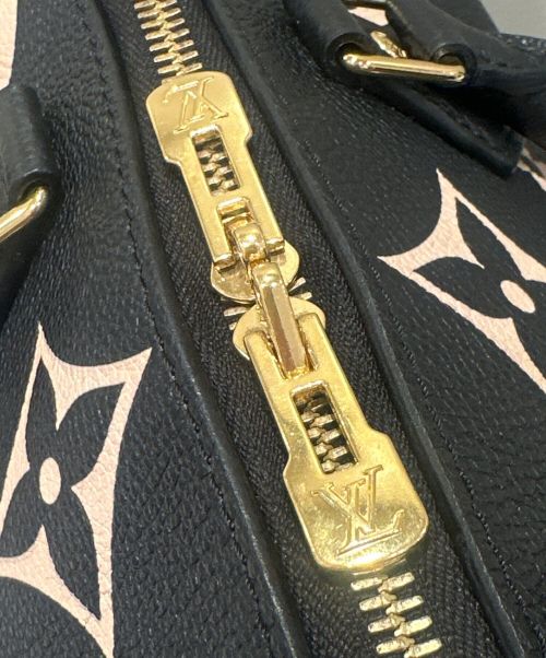 LOUIS VUITTON（ルイ ヴィトン）LOUIS VUITTON (ルイ ヴィトン) スピーディバンドリエール25  ブラック×ベージュの古着・服飾アイテム