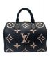 LOUIS VUITTON (ルイ ヴィトン) スピーディバンドリエール25  ブラック×ベージュ：300000円