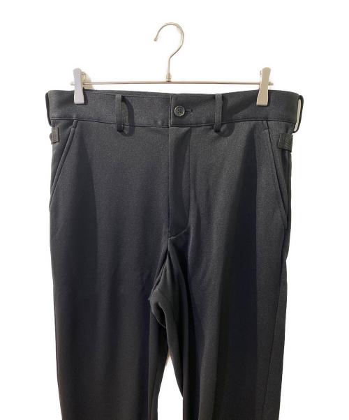 s'yte（サイト）s'yte (サイト) サイドベルトパンツ ブラック サイズ:3の古着・服飾アイテム