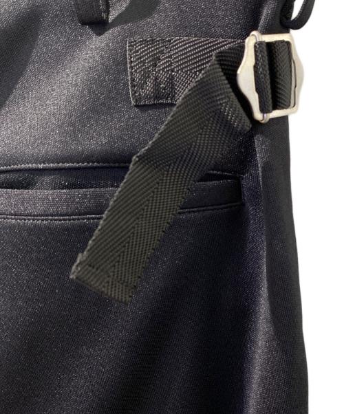 s'yte（サイト）s'yte (サイト) サイドベルトパンツ ブラック サイズ:3の古着・服飾アイテム