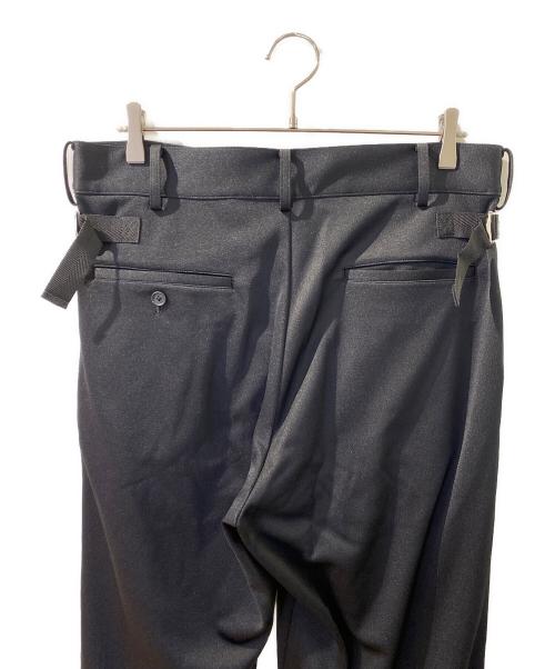 s'yte（サイト）s'yte (サイト) サイドベルトパンツ ブラック サイズ:3の古着・服飾アイテム