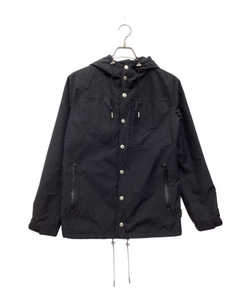BACK BONE THE BASIS（バックボーンザベイシス）BACK BONE THE BASIS (バックボーンザベイシス) ナイロンマウンテンパーカー ブラック サイズ:SIZE Sの古着・服飾アイテム