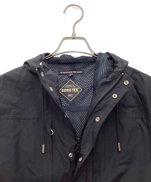 BACK BONE THE BASIS（バックボーンザベイシス）BACK BONE THE BASIS (バックボーンザベイシス) ナイロンマウンテンパーカー ブラック サイズ:SIZE Sの古着・服飾アイテム
