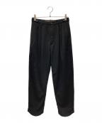 GLIMCLAPグリムクラップ）の古着「Cocoon silhouette pants」｜ブラック