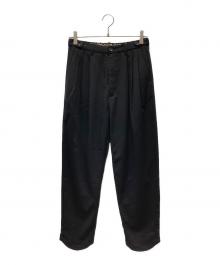 GLIMCLAP（グリムクラップ）の古着「Cocoon silhouette pants」｜ブラック