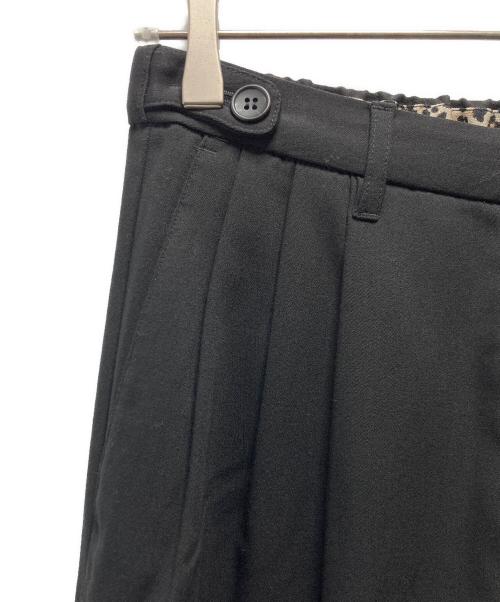 GLIMCLAP（グリムクラップ）GLIMCLAP (グリムクラップ) Cocoon silhouette pants ブラック サイズ:S 未使用品の古着・服飾アイテム