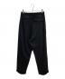 GLIMCLAP (グリムクラップ) Cocoon silhouette pants ブラック サイズ:S 未使用品：4000円