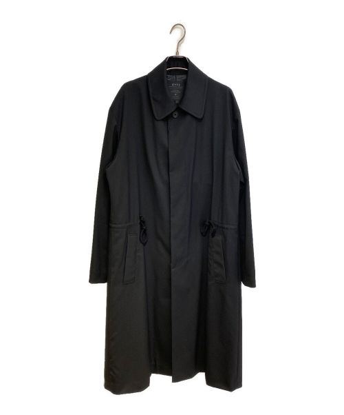 s'yte（サイト）s'yte (サイト) T/W GABARDINE SOUTIEN COLLAR WAIST TIE AND WING LONG COAT ブラック サイズ:2の古着・服飾アイテム