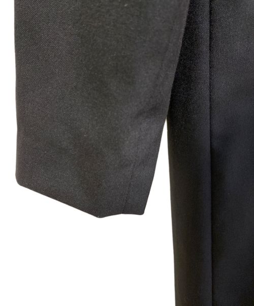 s'yte（サイト）s'yte (サイト) T/W GABARDINE SOUTIEN COLLAR WAIST TIE AND WING LONG COAT ブラック サイズ:2の古着・服飾アイテム