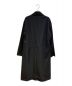 s'yte (サイト) T/W GABARDINE SOUTIEN COLLAR WAIST TIE AND WING LONG COAT ブラック サイズ:2：45000円