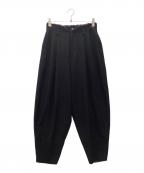 GLIM CLAPグリムクラップ）の古着「Color scheme design & balloon silhouette pants」｜ブラック