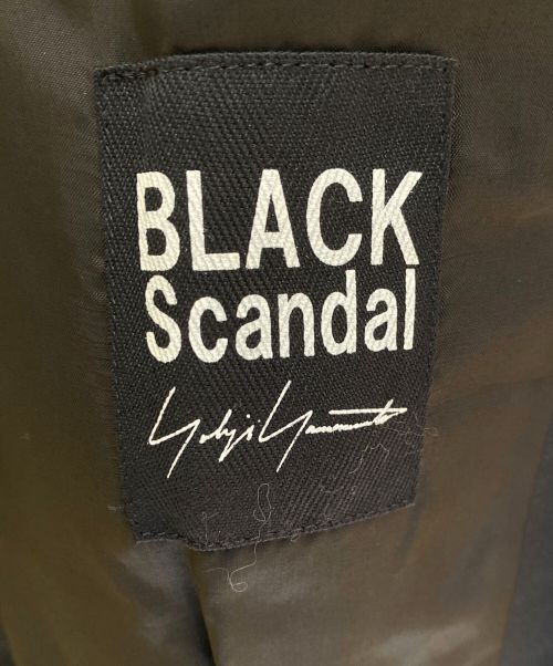 BLACK Scandal Yohji Yamamoto（ブラックスキャンダルヨウジヤマモト）BLACK Scandal Yohji Yamamoto (ブラックスキャンダルヨウジヤマモト) ドクタージャケット ブラック サイズ:1の古着・服飾アイテム